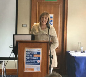 Mary Doyle at the joint SHINE and College of Psychiatrists of Ireland conference